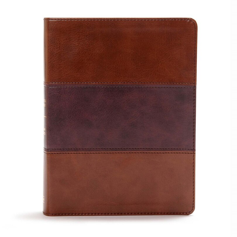 Front cover_Csb Apologetics Study Bible, Mahogany Leathertouch