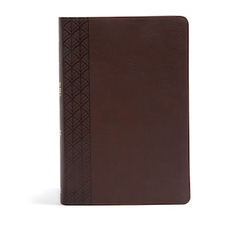 Front cover_The CSB Study Bible For Women, Chocolate LeatherTouch, Indexed