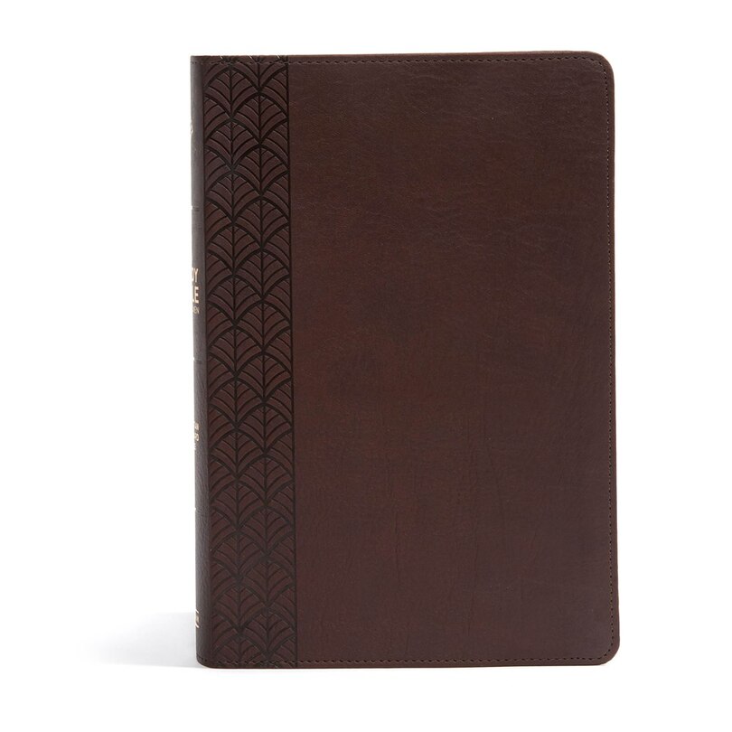 Front cover_The CSB Study Bible For Women, Chocolate LeatherTouch, Indexed