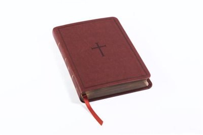 Csb Compact Ultrathin Reference Bible, Brown Leathertouch, Indexed