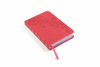 Csb Compact Ultrathin Reference Bible, Pink Leathertouch, Indexed