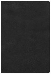 Front cover_Csb Super Giant Print Reference Bible, Black Leathertouch