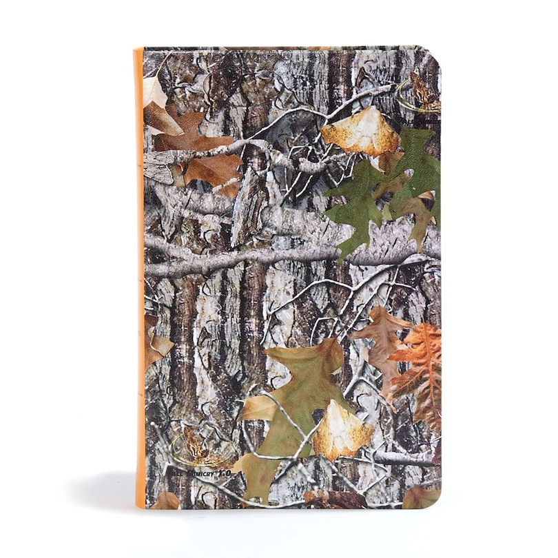 Couverture_Csb Sportsman's Bible: Large Print Personal Size Edition, Mothwing Camouflage Leathertouch