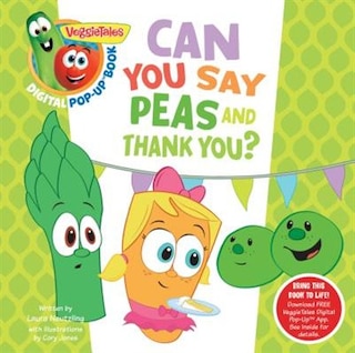Couverture_Aveggietales: Can You Say Peas And Thank You?digital Pop-up Book (padded)