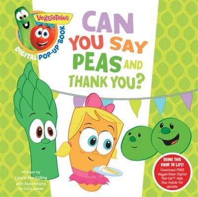 Couverture_Aveggietales: Can You Say Peas And Thank You?digital Pop-up Book (padded)