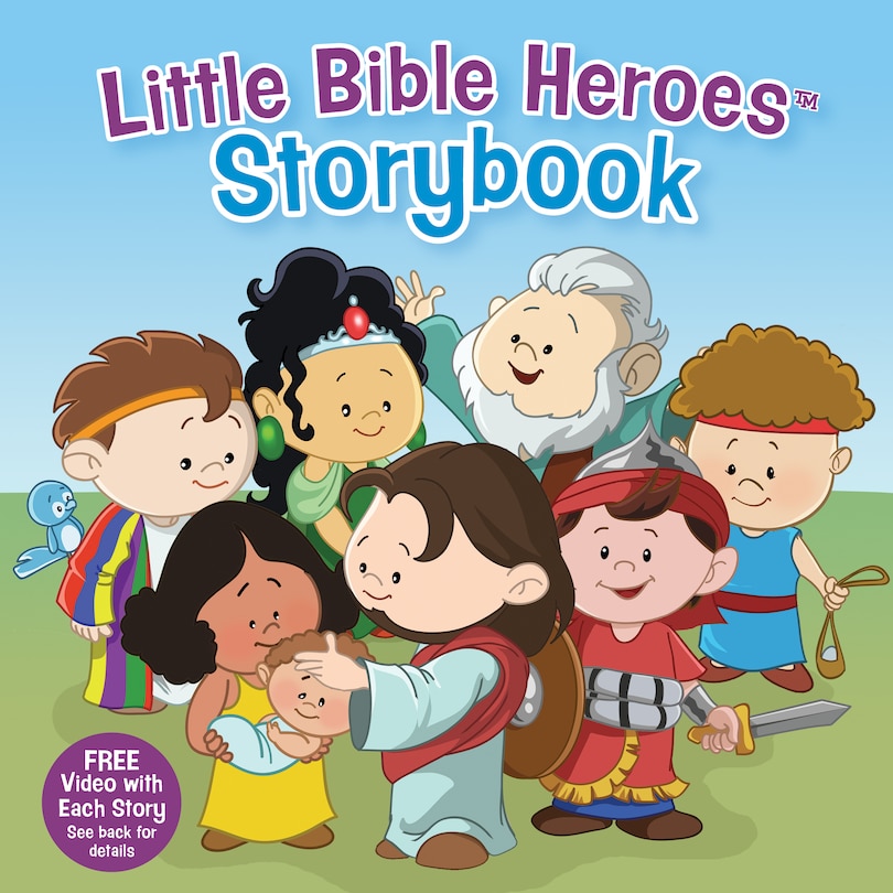 Front cover_LITTLE BIBLE HEROES STORYBOOK