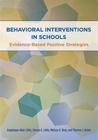 Couverture_Behavioral Interventions in Schools
