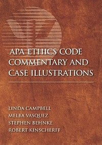 Couverture_APA Ethics Code Commentary and Case Illustrations