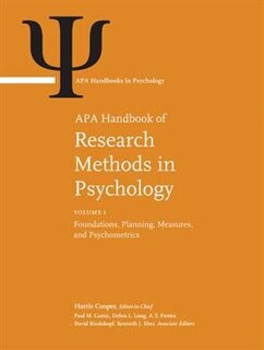 Apa Handbook Of Research Methods In Psychology