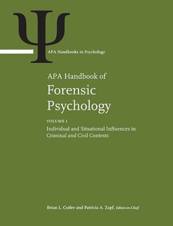 Couverture_Apa Handbook Of Forensic Psychology (2vol)