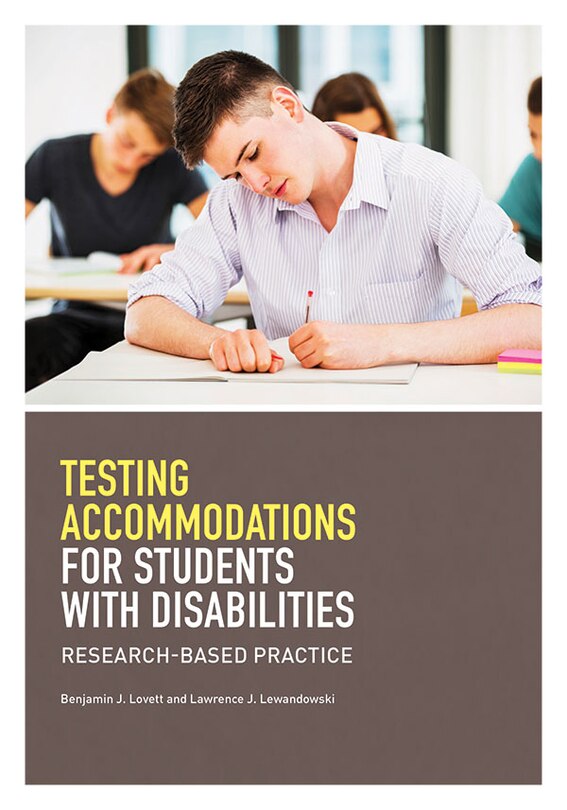 Front cover_Testing Accommodations For Students With Disabilities