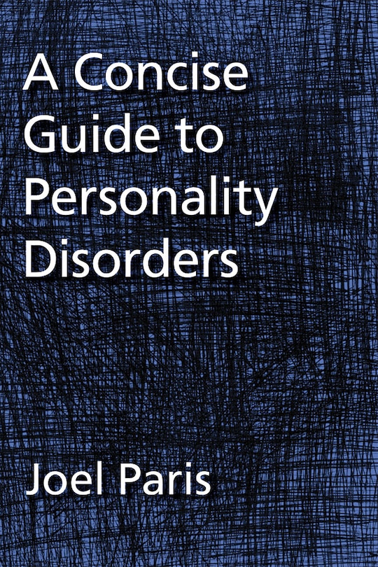 Front cover_A Concise Guide To Personality Disorders