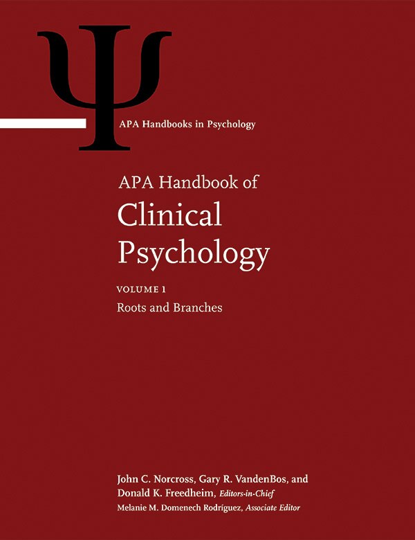 Front cover_Apa Handbook Of Clinical Psychology