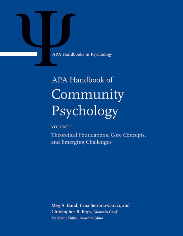 Front cover_Apa Handbook Of Community Psychology