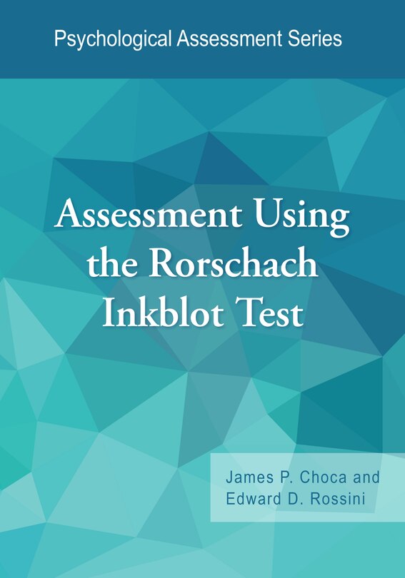 Couverture_Assessment Using The Rorschach Inkblot Test