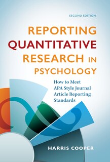 Front cover_Reporting Quantitative Research In Psychology