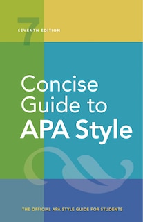 Front cover_Concise Guide to APA Style