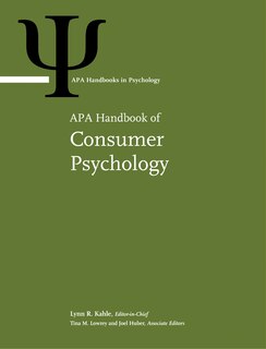 Front cover_Apa Handbook Of Consumer Psychology