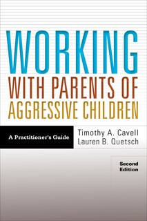 Couverture_Working With Parents of Aggressive Children