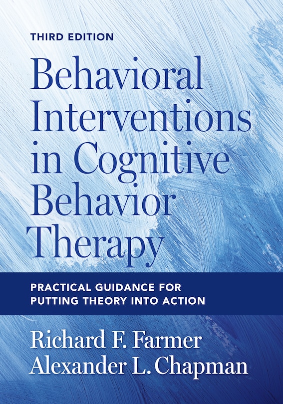 Front cover_Behavioral Interventions in Cognitive Behavior Therapy