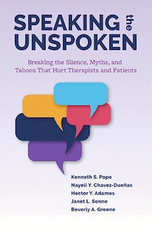 Front cover_Speaking the Unspoken