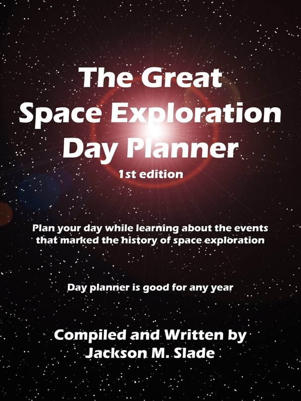 Front cover_The Great Space Exploration Day Planner