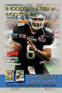 Couverture_The Official Indoor And Arena Football Trading Card Guide