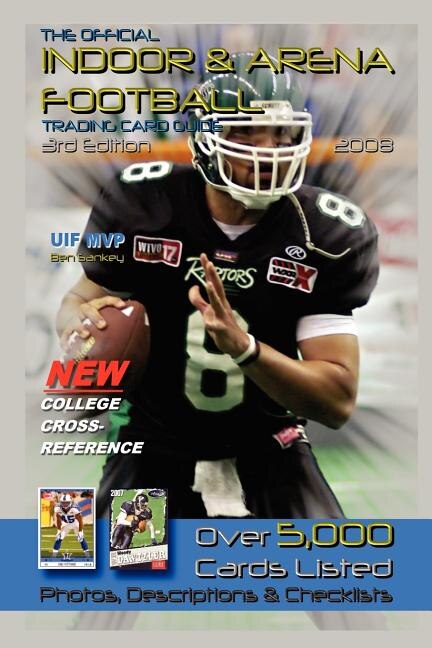 Couverture_The Official Indoor And Arena Football Trading Card Guide