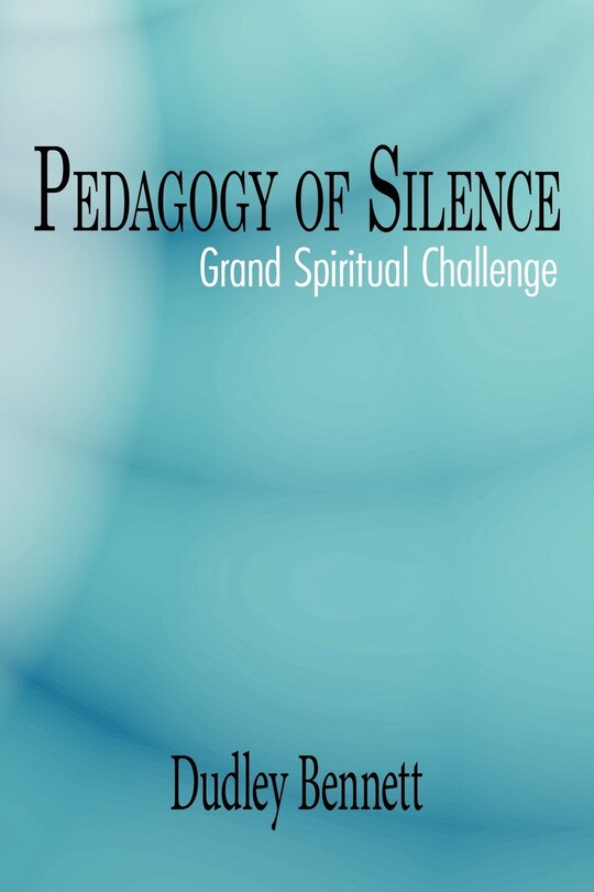 Front cover_Pedagogy Of Silence