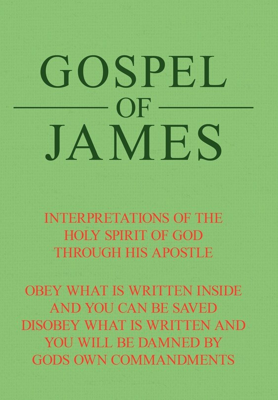 Front cover_Gospel of James