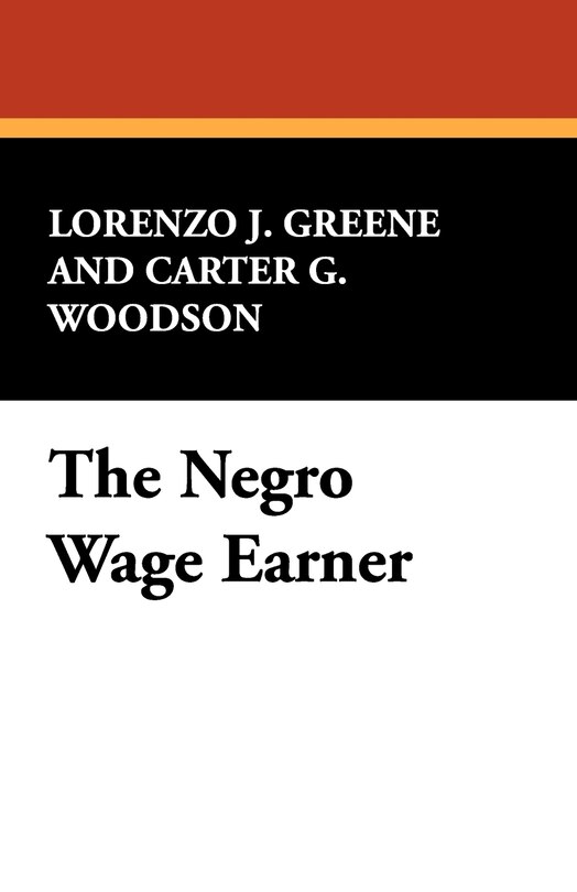 Couverture_The Negro Wage Earner