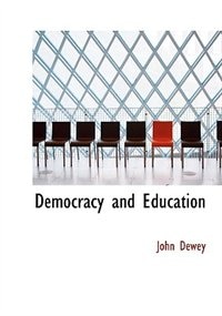 Front cover_Democracy and Education
