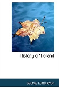 Front cover_History of Holland