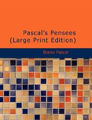 Front cover_Pascal's Pensées