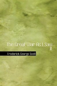 Couverture_The Great War As I Saw It