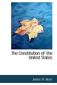 Front cover_The Constitution of the United States