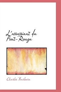 Front cover_L'assassinat du Pont-Rouge