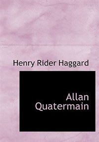 Front cover_Allan Quatermain