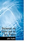 Front cover_Discourses on Satire and on Epic Poetry