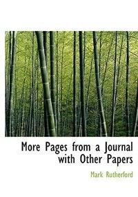 Front cover_More Pages from a Journal with Other Papers (Large Print Edition)