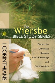 Front cover_The Wiersbe Bible Study Series: 1 Corinthians