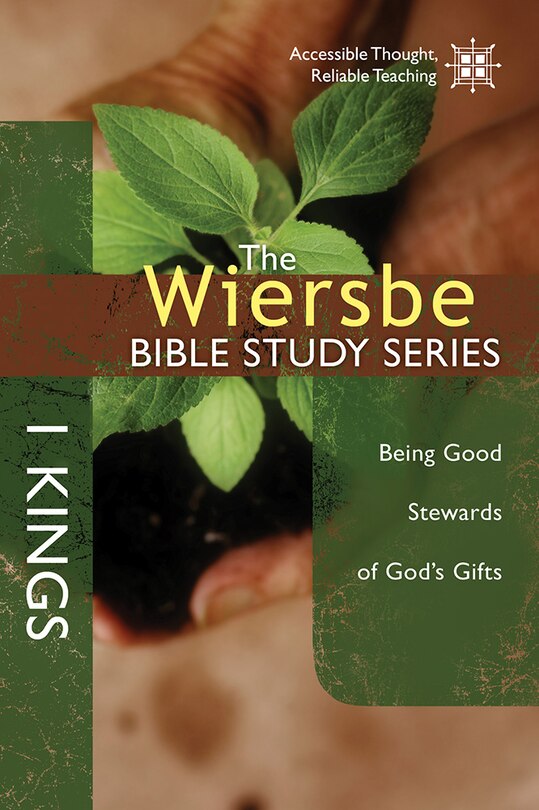 Front cover_The Wiersbe Bible Study Series: 1 Kings