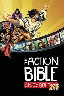 Front cover_The Action Bible Study Bible ESV (Hardcover)