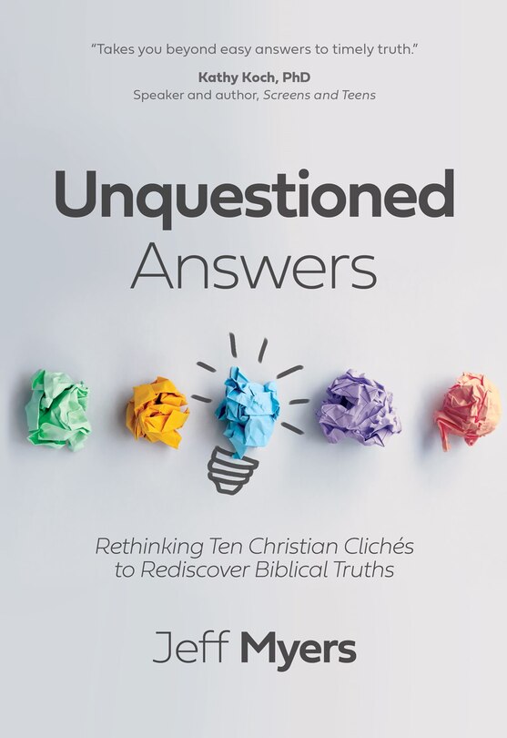 Front cover_Unquestioned Answers