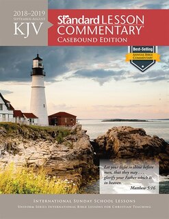 Front cover_Kjv Standard Lesson Commentary Casebound Edition 2018-2019