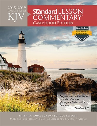 Front cover_Kjv Standard Lesson Commentary Casebound Edition 2018-2019