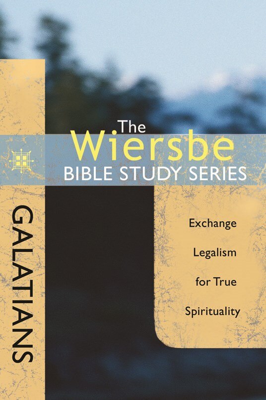 Couverture_The Wiersbe Bible Study Series: Galatians
