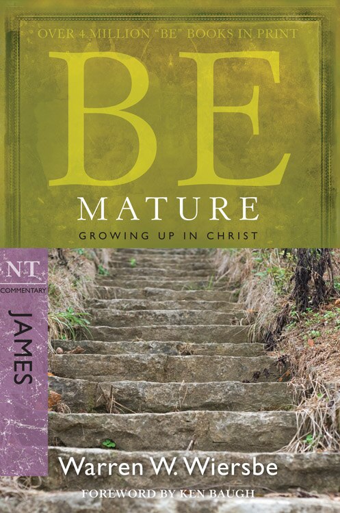 Front cover_Be Mature (James)