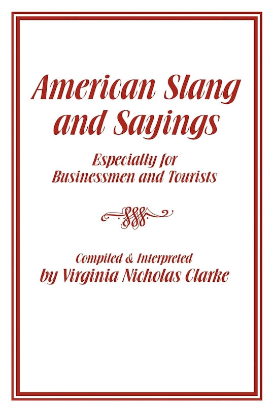 Front cover_American Slang and Sayings