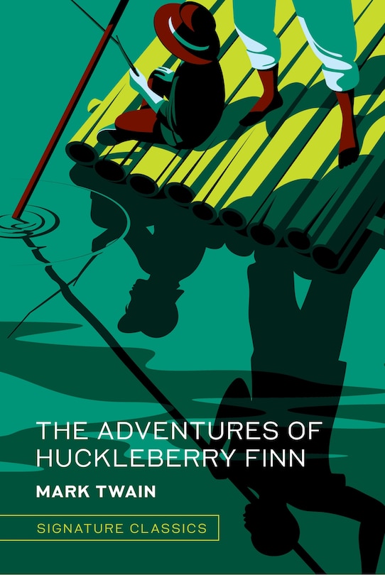Front cover_The Adventures of Huckleberry Finn